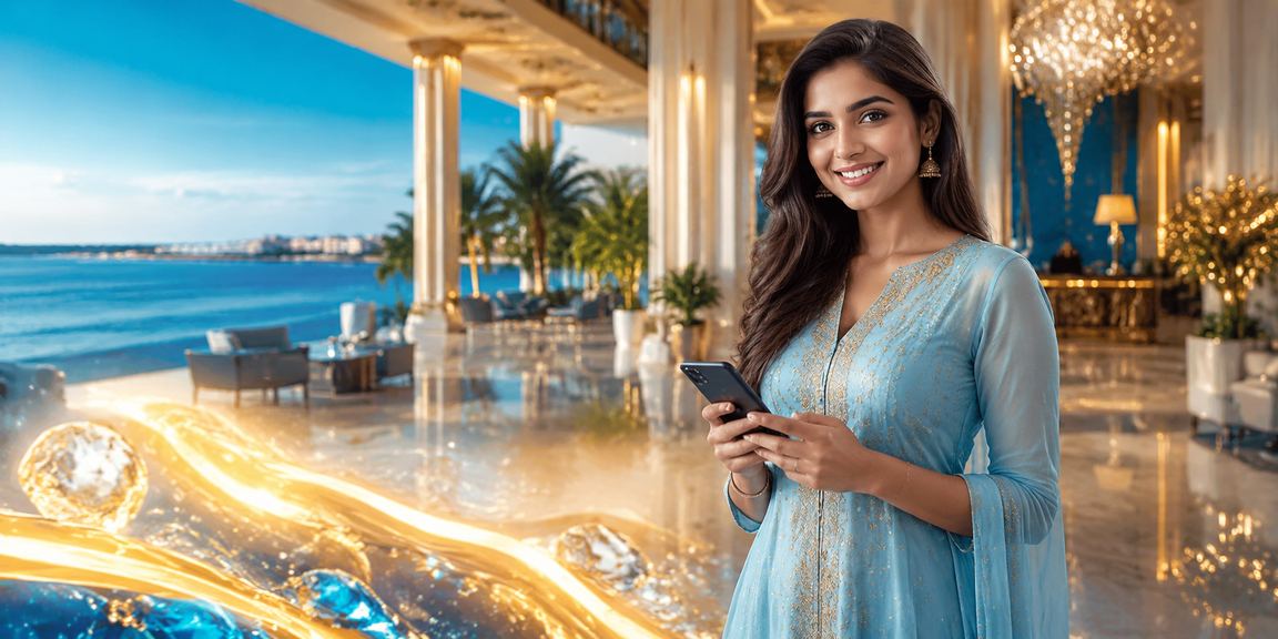 Player depositing at online casino on mobile in India